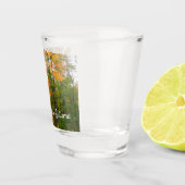 Herbst-Ahornbäume Herbstfotografie Schnapsglas (Rechts)