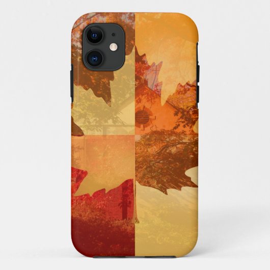 Herbst, Ahornblatt Case-Mate iPhone Hülle (Rückseite)