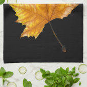 Herbst-Ahornblatt Geschirrtuch (Gefaltet)