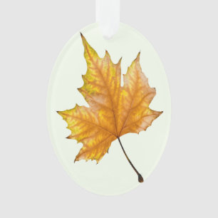 Herbst-Ahornblatt Ornament