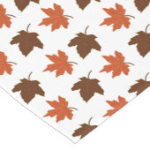 Herbst-Ahornblätter-Muster Kurzer Tischläufer (Ecke)