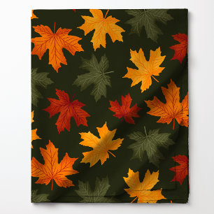 Herbst-Ahornblätter Stoff
