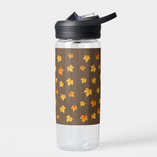 Herbst-Ahornblätter Trinkflasche (Links)