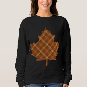 Herbst Ahornleaf Kernästhetische Herbstsaison Sweatshirt