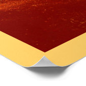 Herbst, Ahornleaf Poster (Ecke)