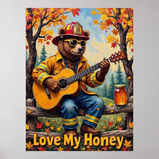 Herbst akustisch: Bärenküste Poster (Vorne)