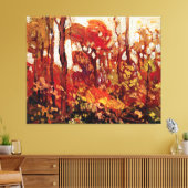 Herbst, Algonquin Park, berühmtes Bild, Leinwanddruck (Insitu (Wohnzimmer))