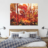 Herbst, Algonquin Park, berühmtes Bild, Leinwanddruck (Insitu (Schlafzimmer))