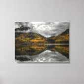 Herbst am Bibersee in Marbella, Colorado Leinwanddruck (Vorderseite)
