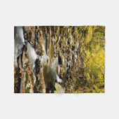 Herbst am Big Creek Fleecedecke (Vorderseite (Horizontal))
