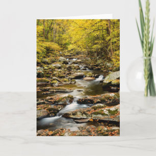 Herbst am Big Creek Karte
