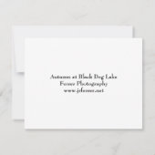 Herbst am Black Dog Lake (Rückseite)