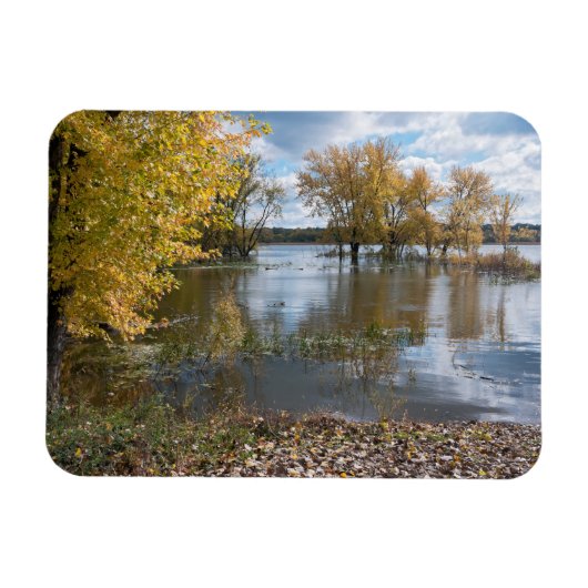 Herbst am Black Dog Lake Magnet (Horizontal)