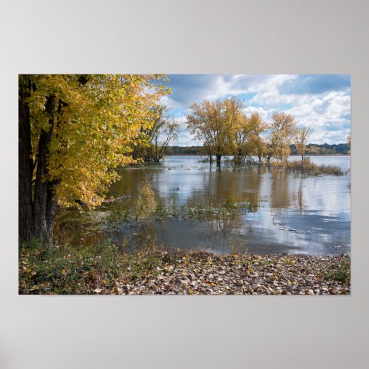 Herbst am Black Dog Lake Poster (Vorne)