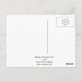 Herbst am Duckteich Postkarte (Rückseite)