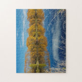 Herbst am Fluss Clutha Puzzle (Vertikal)