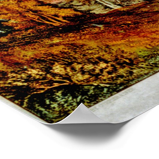 Herbst am George-See Poster (Ecke)