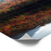 Herbst am Herzsee Poster (Ecke)