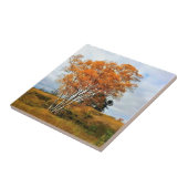 Herbst am Lake Michigan Fliese (Seite)