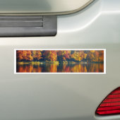 Herbst am See Autoaufkleber (Auf Auto)