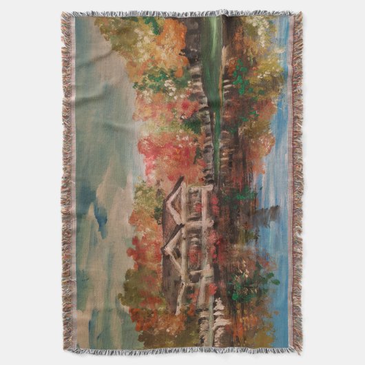 Herbst am See Decke (Vorderseite Vertikal)