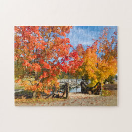 Herbst am See in Nord-Idaho 200-Teile-Puzzle Puzzle
