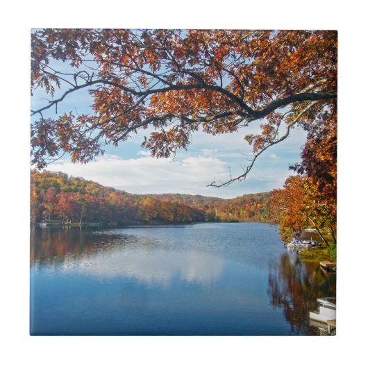 Herbst am See Killarney Fliese (Vorderseite)