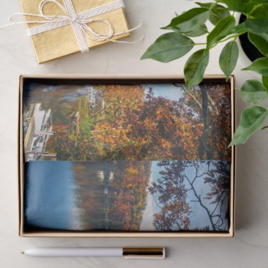 Herbst am See Killarney Seidenpapier (Geschenk)