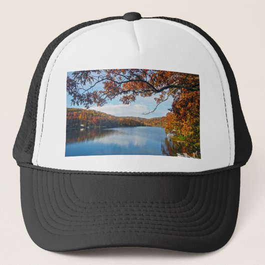 Herbst am See Killarney Truckerkappe (Vorderseite)