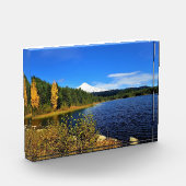 Herbst am See Trillium oder Fotoblock (Links)