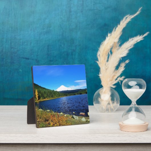 Herbst am See Trillium oder Fotoplatte (InSitu)