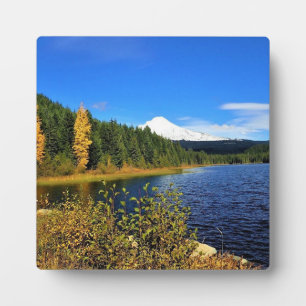 Herbst am See Trillium oder Fotoplatte
