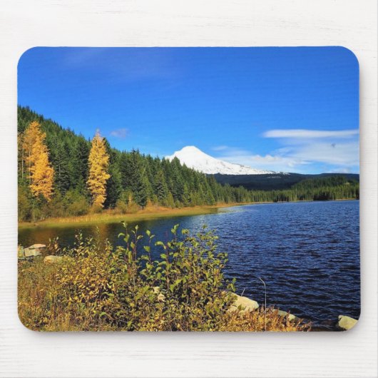 Herbst am See Trillium oder Mousepad (Vorne)