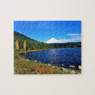 Herbst am See Trillium oder Puzzle