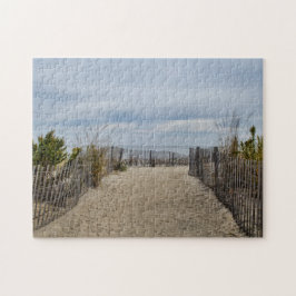 Herbst am Strand Puzzle