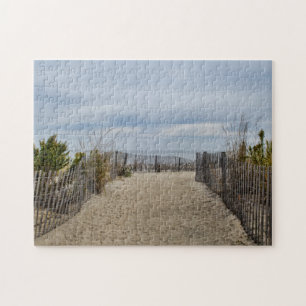 Herbst am Strand Puzzle