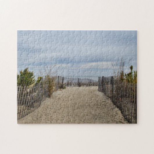 Herbst am Strand Puzzle (Horizontal)