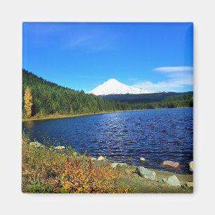 Herbst am Trillium Lake, OR Magnet