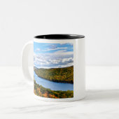 "Herbst am Wolkensee" Zweifarbige Tasse (Vorderseite Links)
