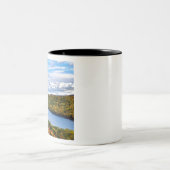 "Herbst am Wolkensee" Zweifarbige Tasse (Mittel)