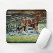 Herbst-Amish-Buggy Mousepad (Mit Mouse)
