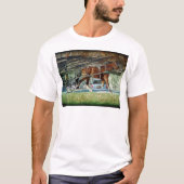 Herbst-Amish-Buggy T-Shirt (Vorderseite)
