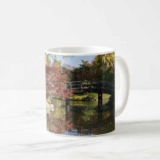 Herbst an botanischem Garten Missouris Kaffeetasse (VorderseiteRechts)
