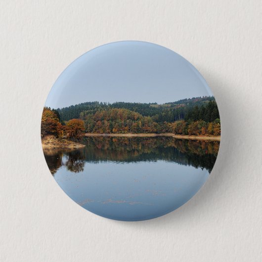 Herbst an der Aggertalsperre Button (Vorderseite)