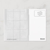 Herbst an Türen Postkarte (Rückseite)