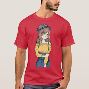 Herbst Anime Otaku Girl Ästhetik Japan Culture A T-Shirt