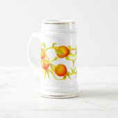 Herbst Ankunft auf einem Stein (R) Bierglas (Vorderseite Links)