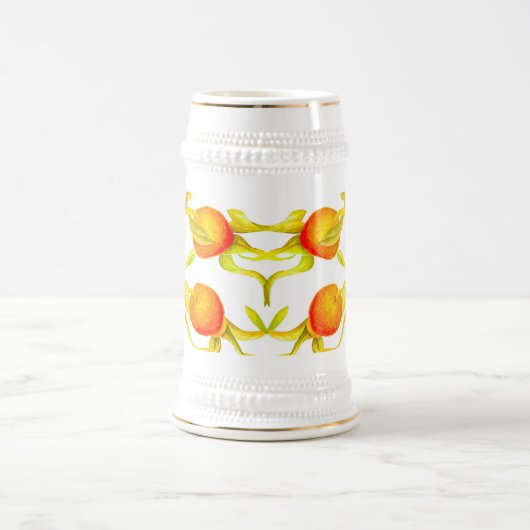 Herbst Ankunft auf einem Stein (R) Bierglas (Mittel)