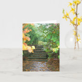 Herbst-Anmerkungs-Karte Karte (Gelbe Blume)