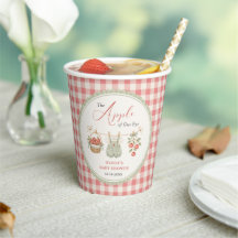 Herbst-Apfel-Baby-Wäscheleine-Baby-Party